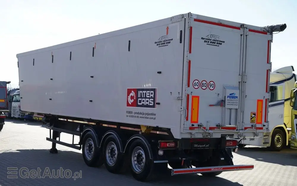 FEBER INTER CARS WYWROTKA 62 M3 / ALUMINIOWA / OŚ PODNOSZONA / 