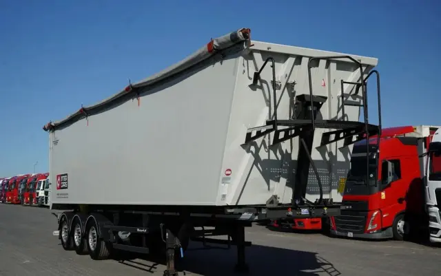 FEBER INTER CARS WYWROTKA 62 M3 / ALUMINIOWA / OŚ PODNOSZONA / 