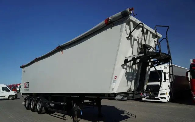 FEBER INTER CARS WYWROTKA 62 M3 / ALUMINIOWA / OŚ PODNOSZONA / 