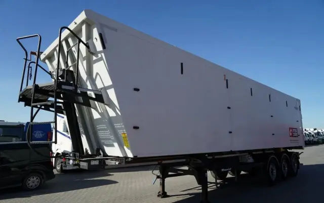 FEBER INTER CARS WYWROTKA 62 M3 / ALUMINIOWA / OŚ PODNOSZONA / 