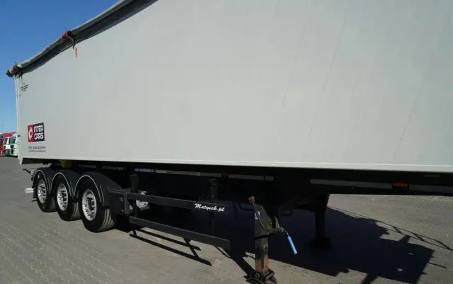 FEBER INTER CARS WYWROTKA 62 M3 / ALUMINIOWA / OŚ PODNOSZONA / 