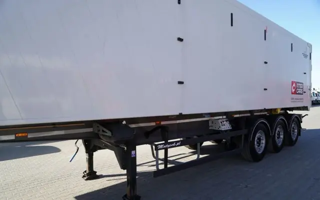 FEBER INTER CARS WYWROTKA 62 M3 / ALUMINIOWA / OŚ PODNOSZONA / 