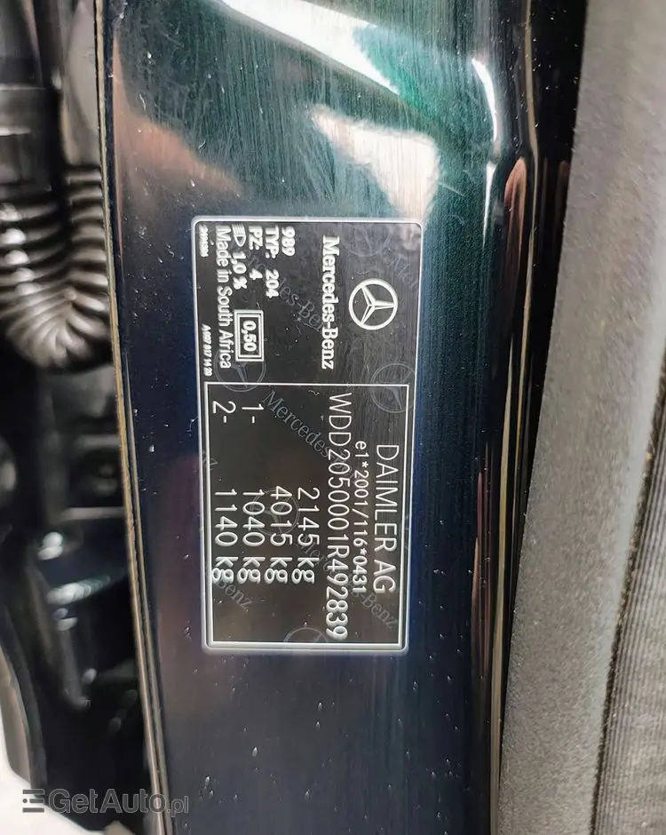 MERCEDES-BENZ Klasa C 180 d 9G-TRONIC