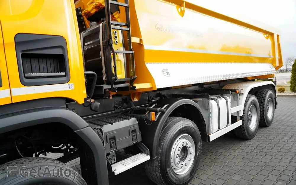 SCANIA P 450 XT  / 8x6 / WYWROTKA TYLNOZSYPOWA / OPTICRUISE / OPONY 100% /  EURO 6 