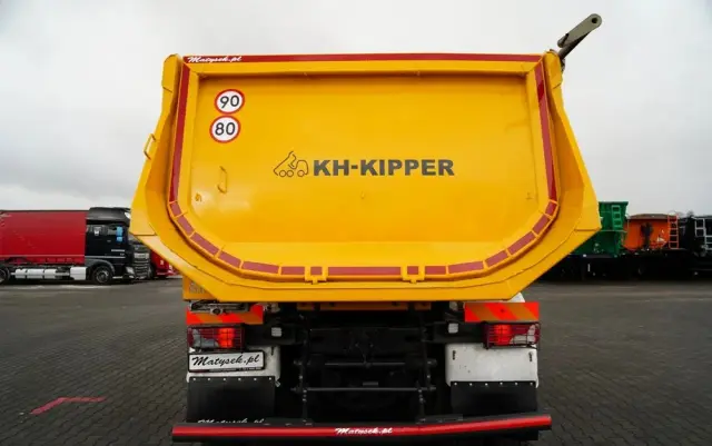 SCANIA P 450 XT  / 8x6 / WYWROTKA TYLNOZSYPOWA / OPTICRUISE / OPONY 100% /  EURO 6 