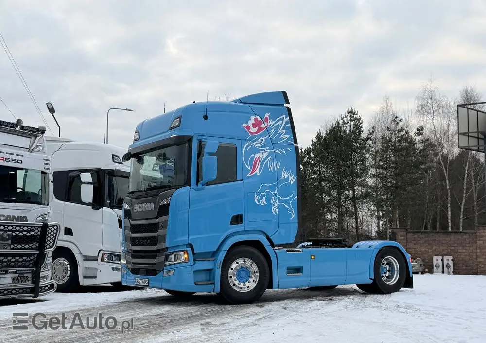 SCANIA R450 na kontrakcie serwisowym Scania z Niemiec idealny stan KrazTrans 