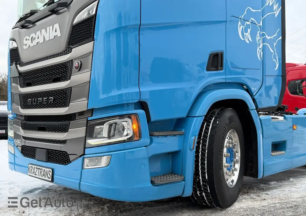 SCANIA R450 na kontrakcie serwisowym Scania z Niemiec idealny stan KrazTrans 