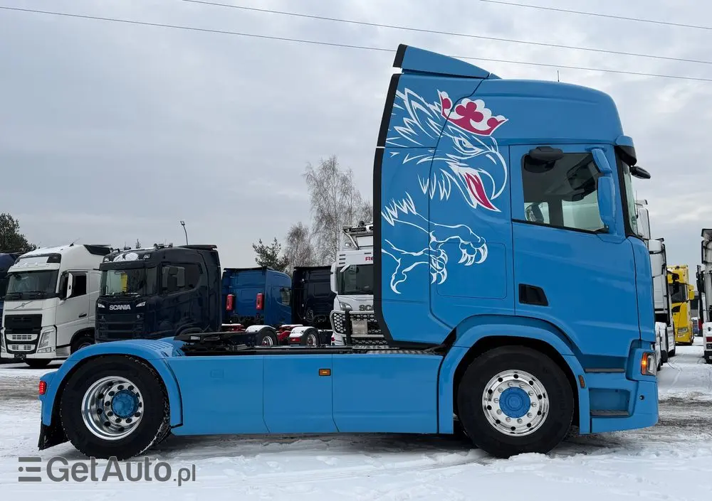 SCANIA R450 na kontrakcie serwisowym Scania z Niemiec idealny stan KrazTrans 