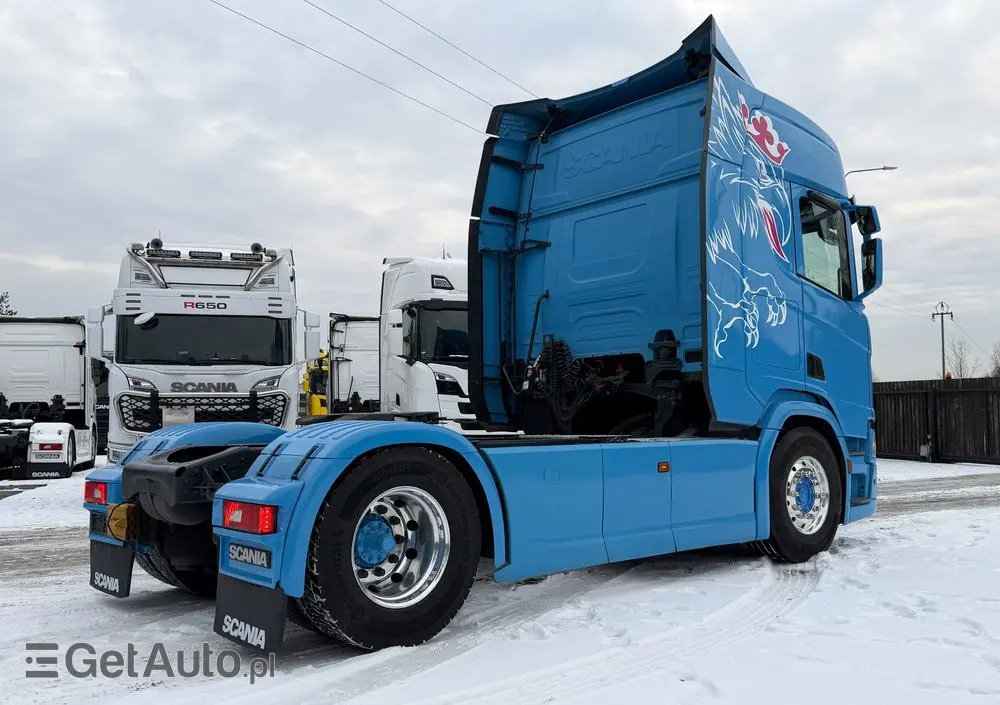 SCANIA R450 na kontrakcie serwisowym Scania z Niemiec idealny stan KrazTrans 