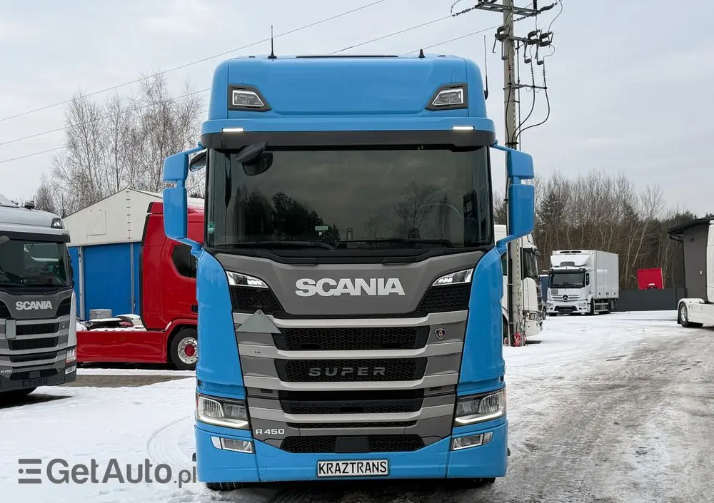 SCANIA R450 na kontrakcie serwisowym Scania z Niemiec idealny stan KrazTrans 