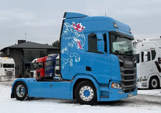 SCANIA R450 na kontrakcie serwisowym Scania z Niemiec idealny stan KrazTrans 
