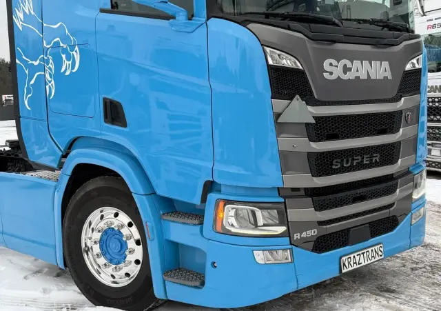 SCANIA R450 na kontrakcie serwisowym Scania z Niemiec idealny stan KrazTrans 