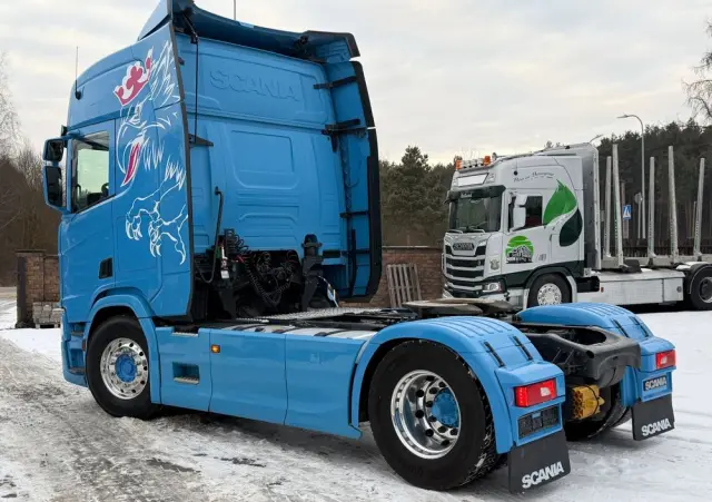 SCANIA R450 na kontrakcie serwisowym Scania z Niemiec idealny stan KrazTrans 