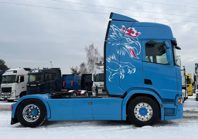 SCANIA R450 na kontrakcie serwisowym Scania z Niemiec idealny stan KrazTrans 