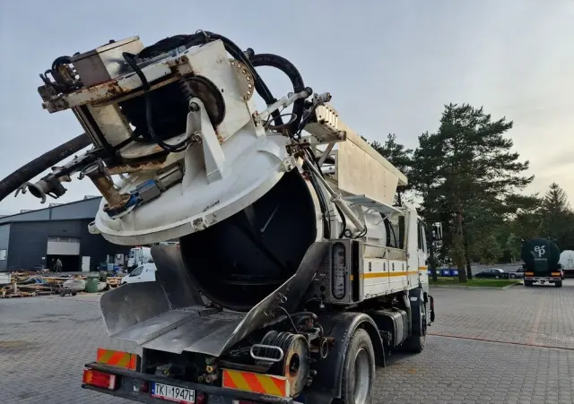 MAN WUKO MORO KOMBI DO CZYSZCZENIA KANAŁÓW 