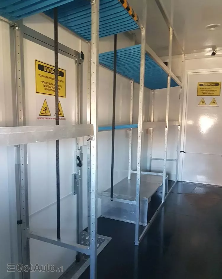 IVECO DAILY KONTENER NISKOPODŁOGOWY 4,43x2,23x2,42 SKLEP FOODTRUCK BAR KLIMA KONIOWÓZ KAMPER 