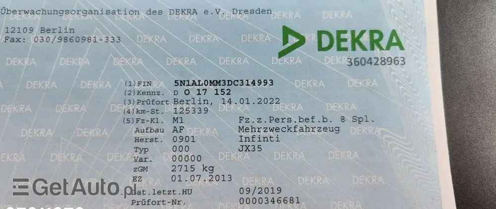 INFINITI QX60 3.5 Hi-Tech