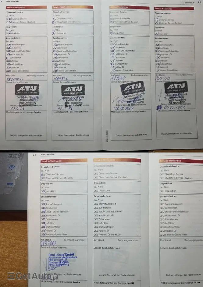 AUDI A4 Avant 2.0 TDI DPF quattro S line Sportpaket