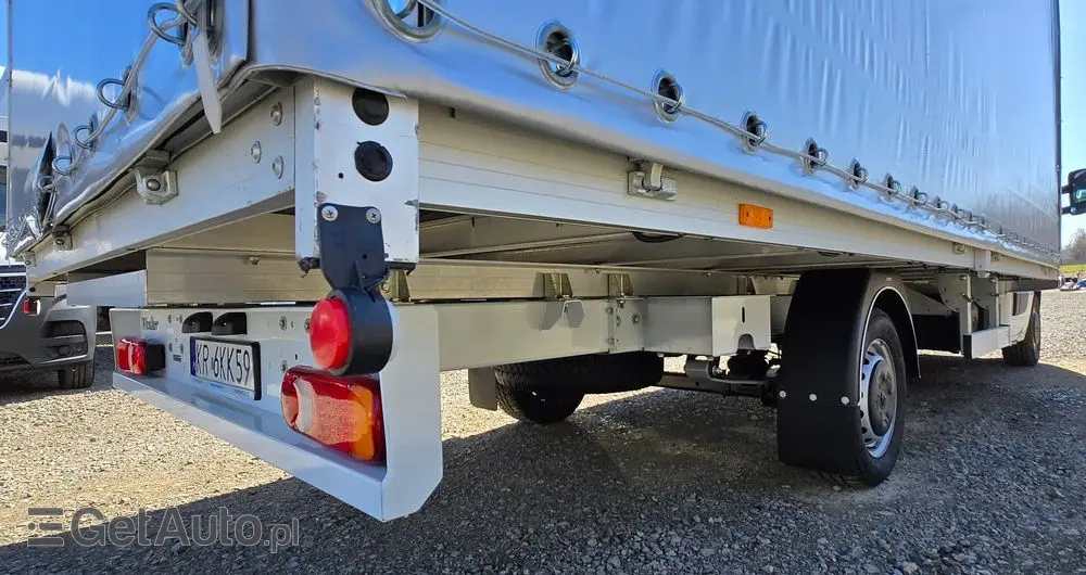 RENAULT Master 2x +zabudowa 12 palet-reg wysokości Spanie XXL 