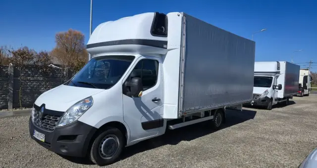 RENAULT Master 2x +zabudowa 12 palet-reg wysokości Spanie XXL 