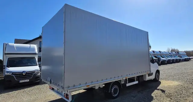 RENAULT Master 2x +zabudowa 12 palet-reg wysokości Spanie XXL 