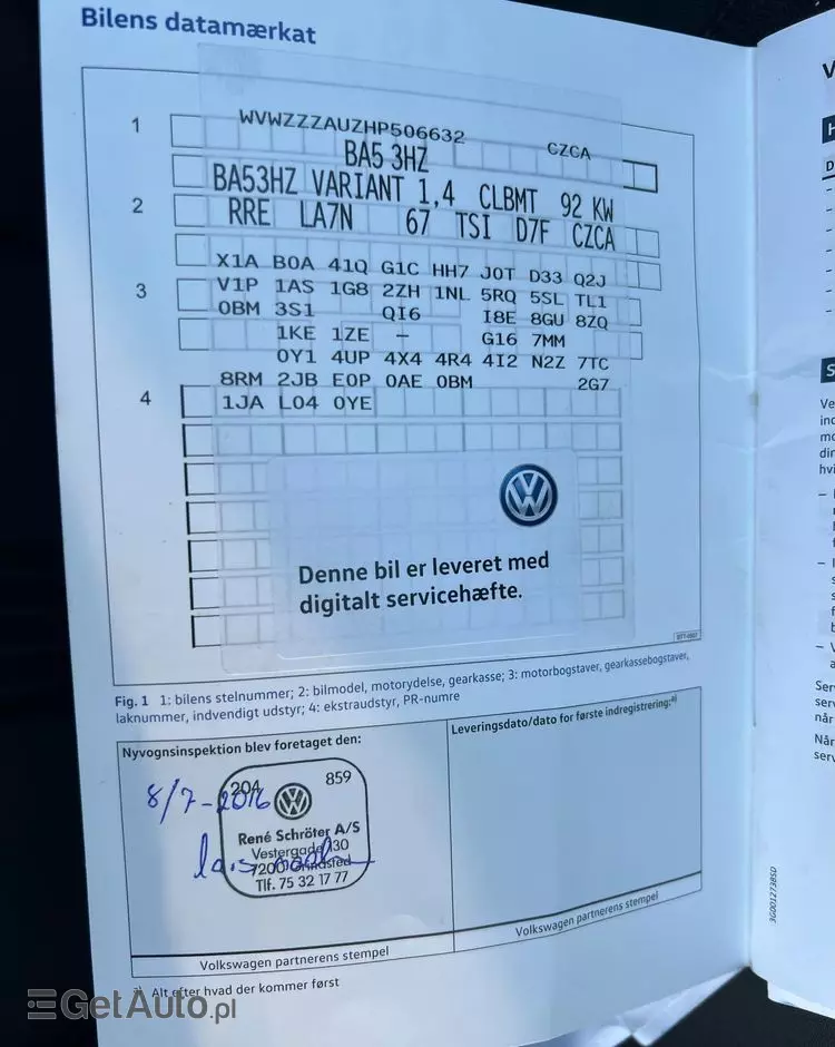 VOLKSWAGEN Golf VII 1.4 TSI BMT Highline DSG