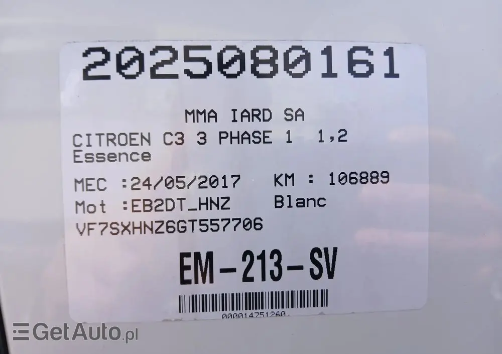 CITROËN C3 Pure Tech 110 S&S PLUS