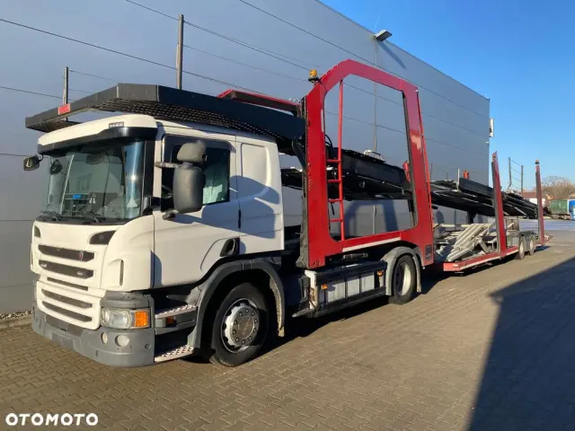 SCANIA P410 + LOHR EUROLOHR 