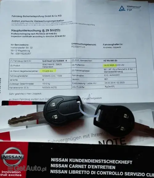 NISSAN Note 