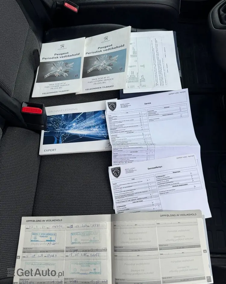 PEUGEOT Expert/2.0/ Long/SPROWADZONY /1 WŁ/FV23%/3-OS /5-DRZWI/SERWISOWANY/VW/FORD/OPEL/CITROEN 