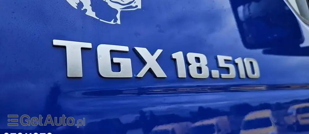MAN TGX 18.510 XLX / STANDARD / DWA BAKI / KLIMA POSTOJOWA 