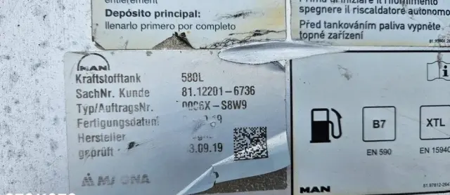 MAN TGX 18.510 XLX / STANDARD / DWA BAKI / KLIMA POSTOJOWA 