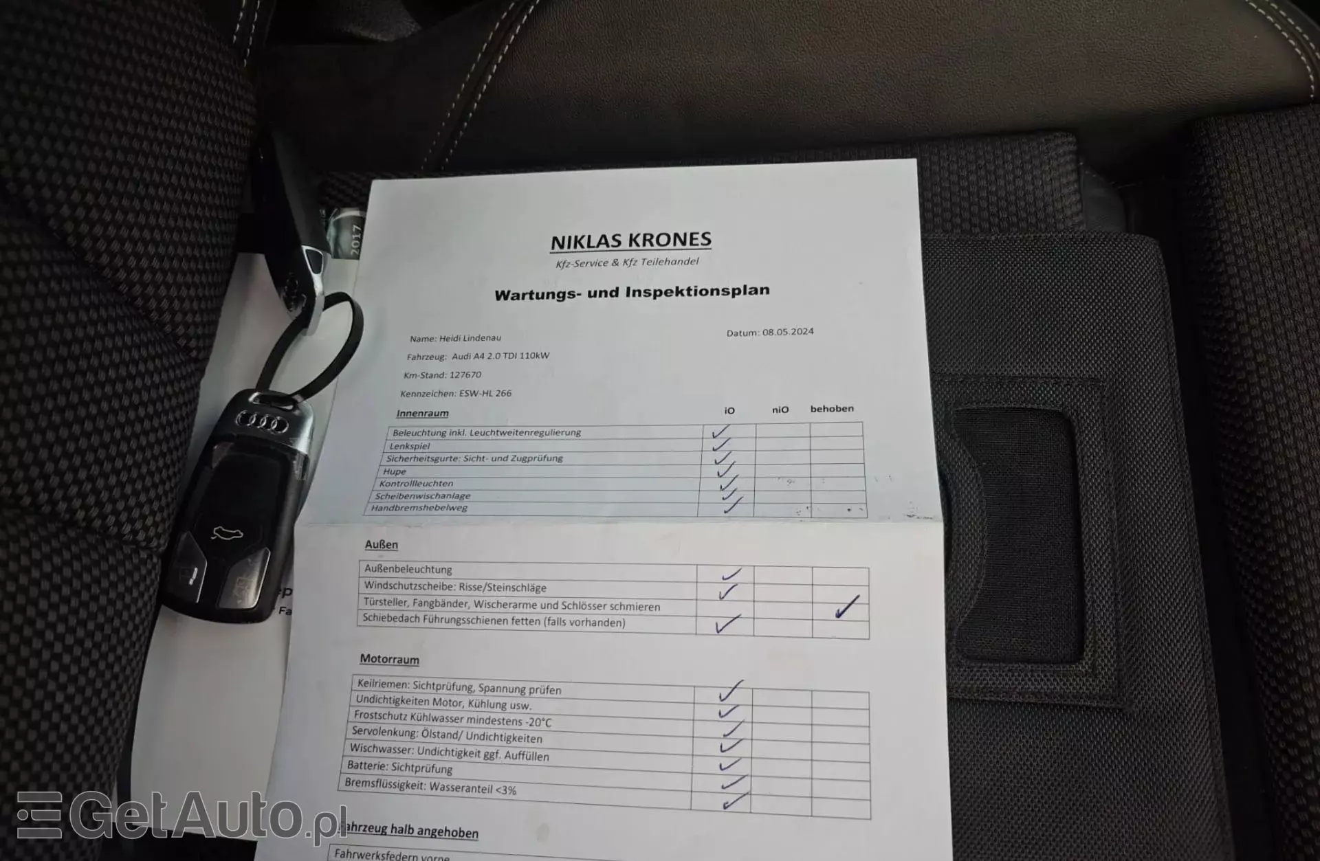 AUDI A4 2.0 TDI ultra (150 KM)