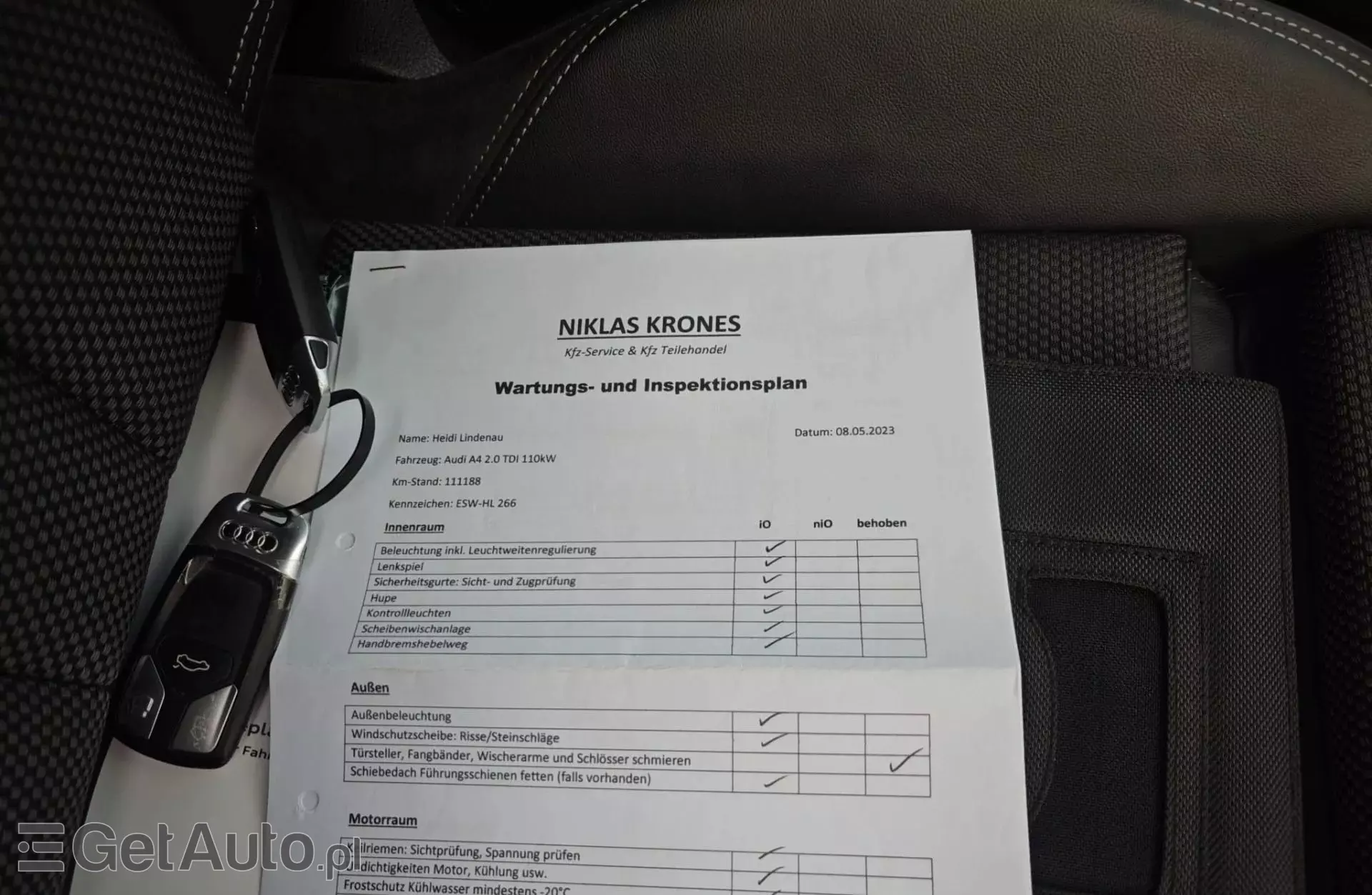 AUDI A4 2.0 TDI ultra (150 KM)