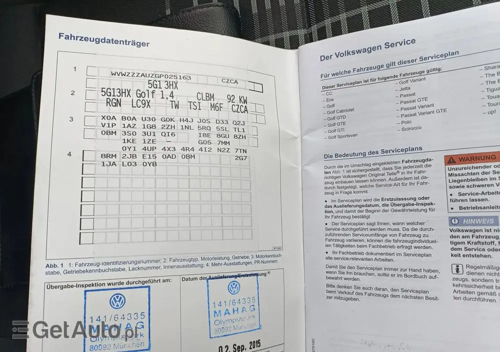 VOLKSWAGEN Golf 1.4 TSI BlueMotion Technology Lounge