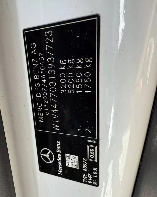 MERCEDES-BENZ Vito Tourer 114 CDI L3 Pro 9G-Tronic 447.705
