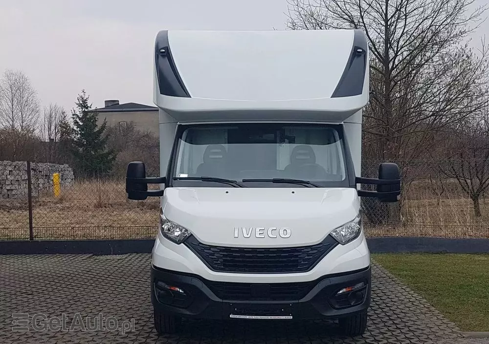 IVECO DAILY KONTENER NISKOPODŁOGOWY 4,43x2,23x2,42 SKLEP BAR FOODTRUCK KAMPER KLIMA 