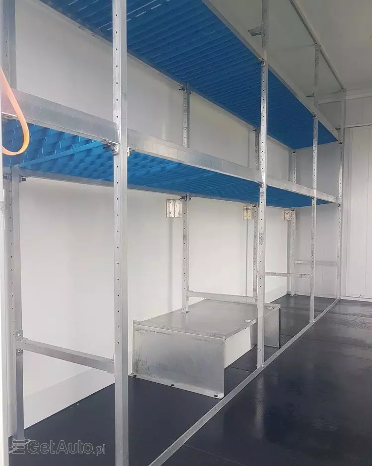 IVECO DAILY KONTENER NISKOPODŁOGOWY 4,43x2,23x2,42 SKLEP BAR FOODTRUCK KAMPER KLIMA 