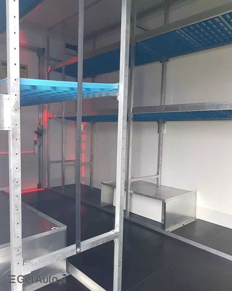 IVECO DAILY KONTENER NISKOPODŁOGOWY 4,43x2,23x2,42 SKLEP BAR FOODTRUCK KAMPER KLIMA 