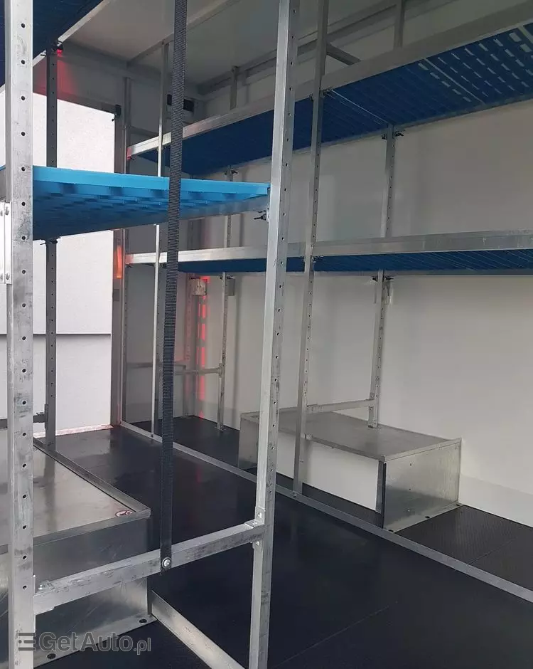 IVECO DAILY KONTENER NISKOPODŁOGOWY 4,43x2,23x2,42 SKLEP BAR FOODTRUCK KAMPER KLIMA 