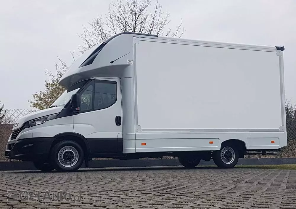 IVECO DAILY KONTENER NISKOPODŁOGOWY 4,43x2,23x2,42 SKLEP BAR FOODTRUCK KAMPER KLIMA 