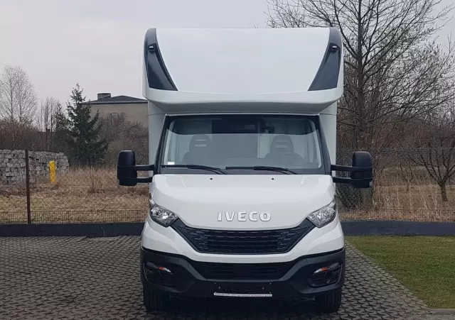 IVECO DAILY KONTENER NISKOPODŁOGOWY 4,43x2,23x2,42 SKLEP BAR FOODTRUCK KAMPER KLIMA 