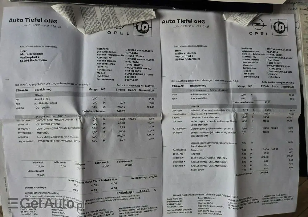 OPEL Insignia 2.0 CDTI Cosmo S&S