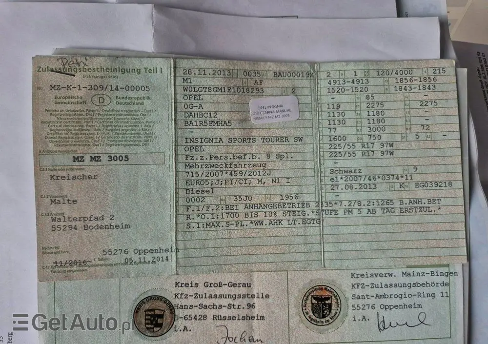 OPEL Insignia 2.0 CDTI Cosmo S&S