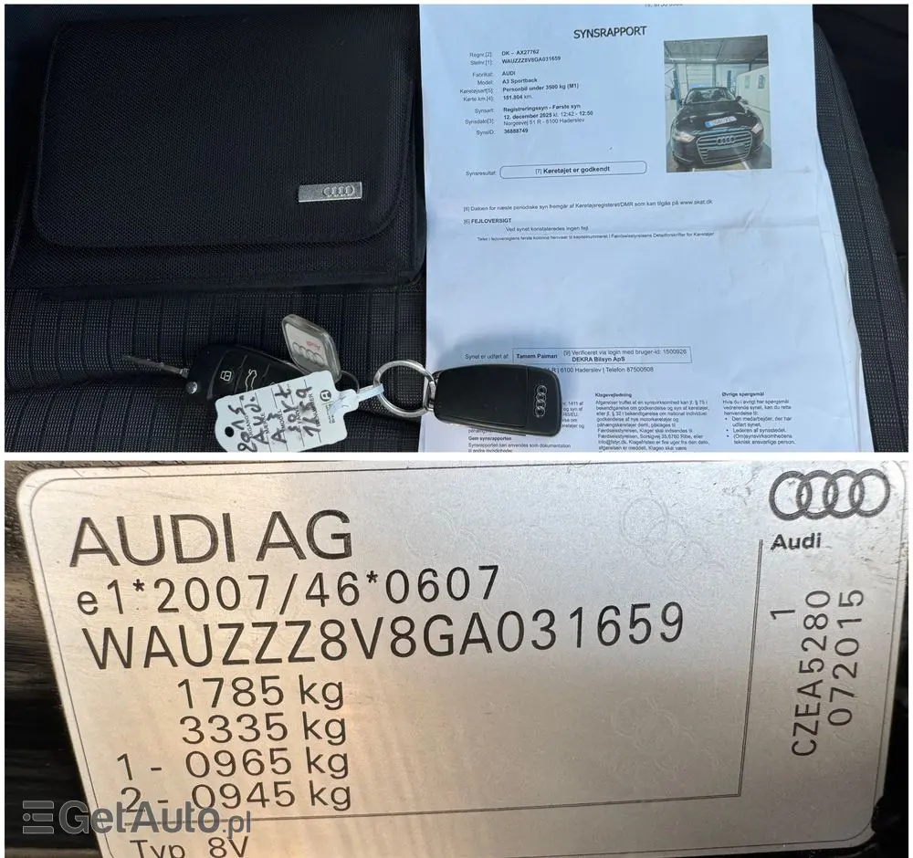 AUDI A3 Sportback 1.4 TFSI cylinder on demand ultra design