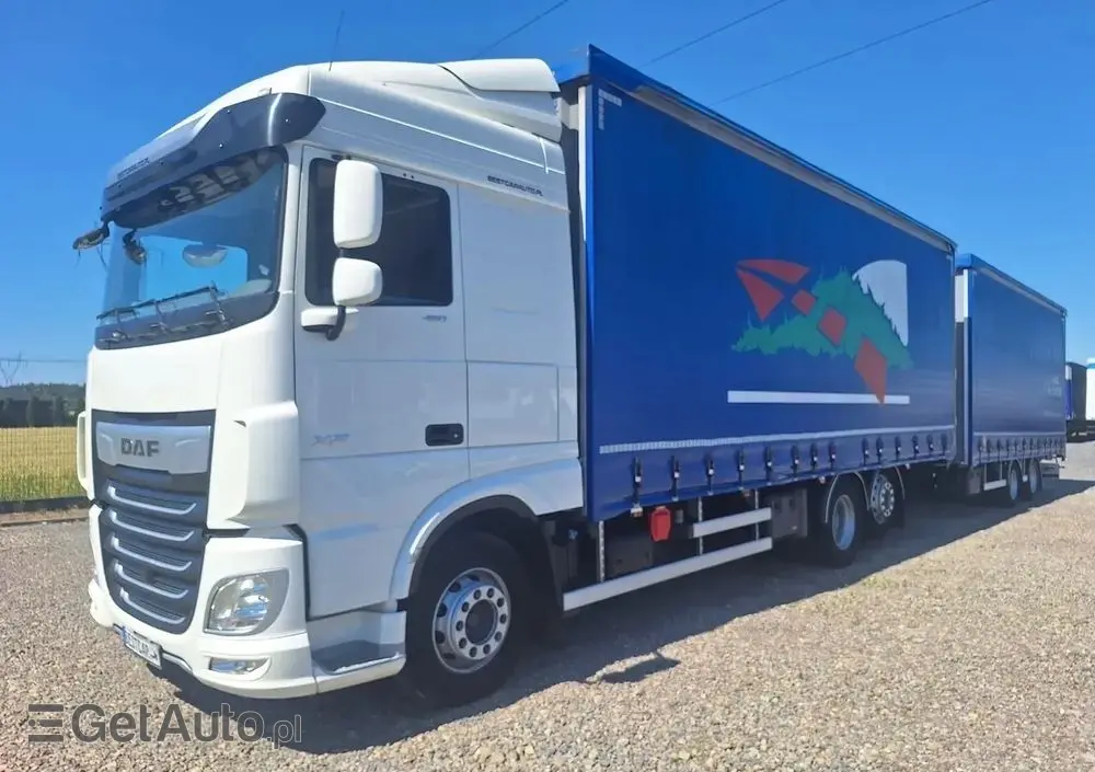 DAF XF480 2020 6X2 + PRZYCZEPA TANDEM 2020 