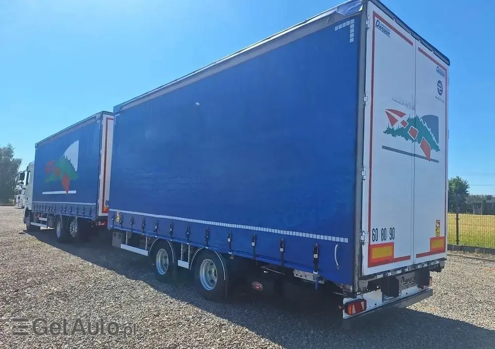 DAF XF480 2020 6X2 + PRZYCZEPA TANDEM 2020 