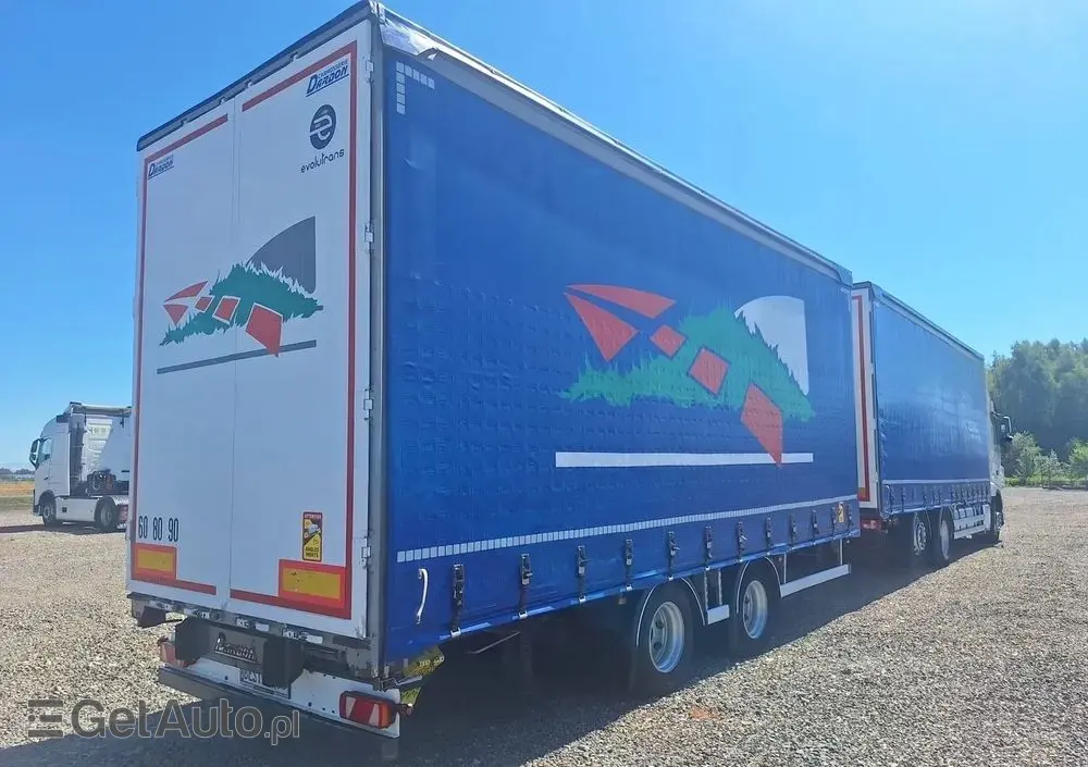 DAF XF480 2020 6X2 + PRZYCZEPA TANDEM 2020 