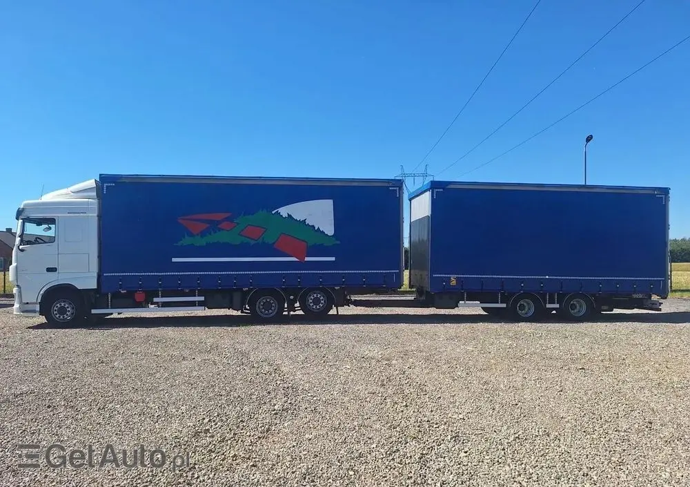 DAF XF480 2020 6X2 + PRZYCZEPA TANDEM 2020 