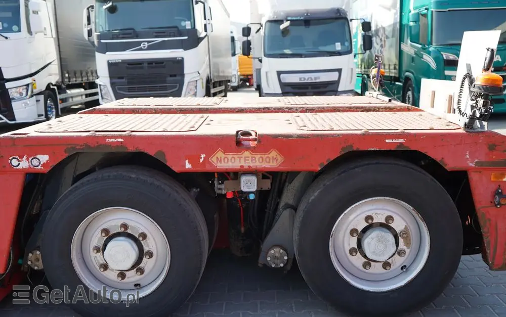 NOOTEBOOM NISKOPODWOZIE / ROZPINANA / TIEFBETT / ROZCIĄGANA / LAWETA / 19,5 M / DMC:  55 TON / 